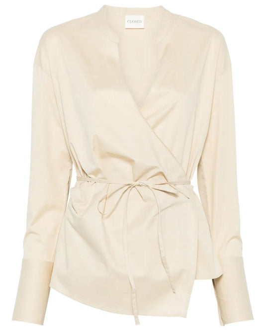 Closed Wrapped Blouse