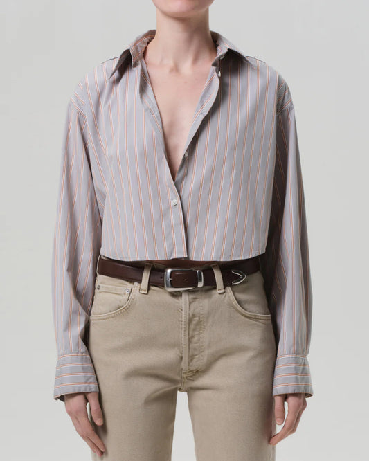 Citizens of Humanity Ana Cropped Shirt
