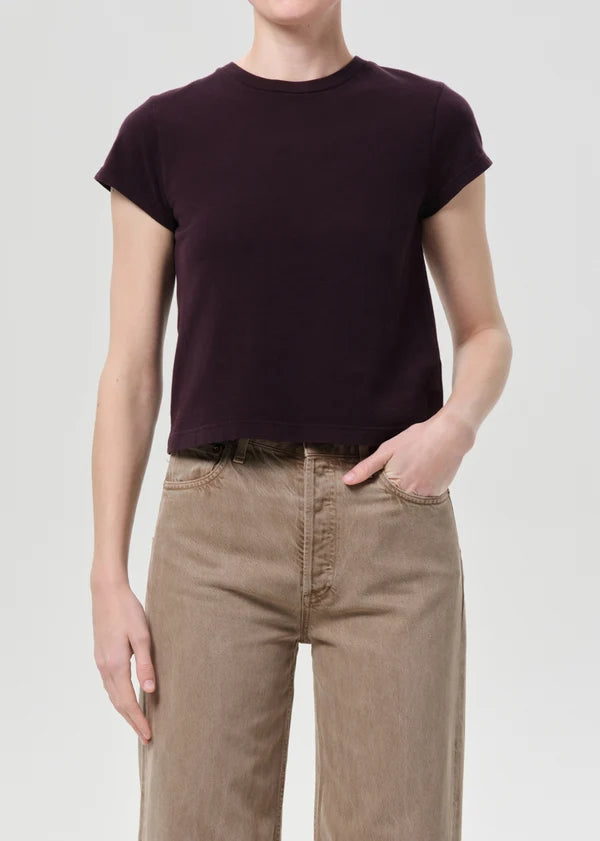 AGOLDE Adine Shrunken Tee