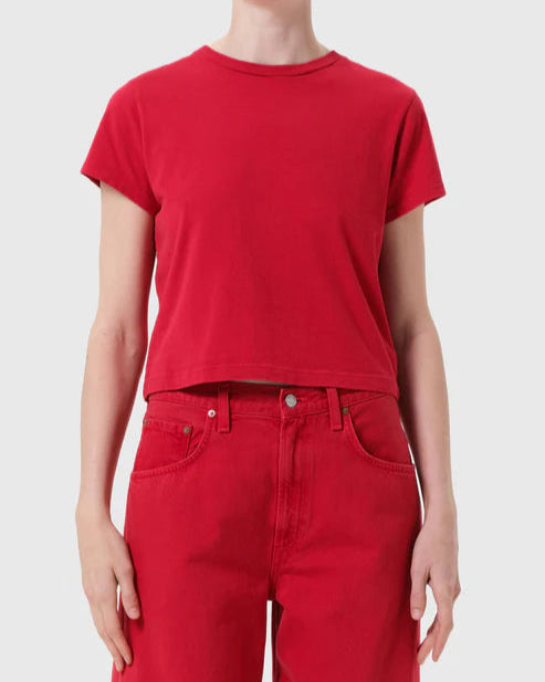 AGOLDE Adine Shrunken Tee