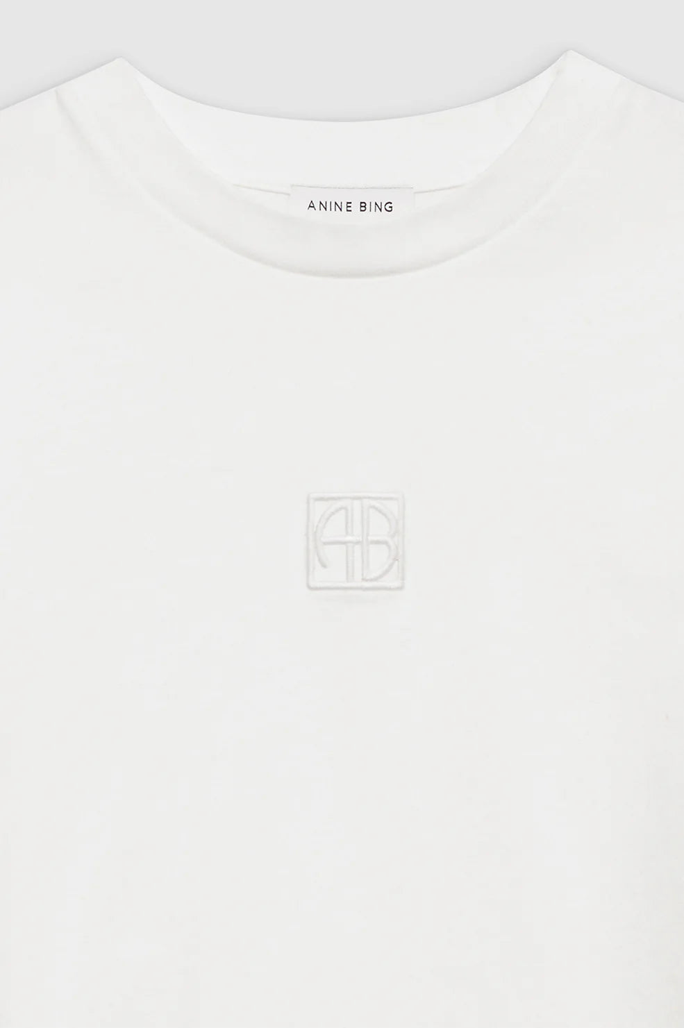 Anine Bing Myers Cropped Tee