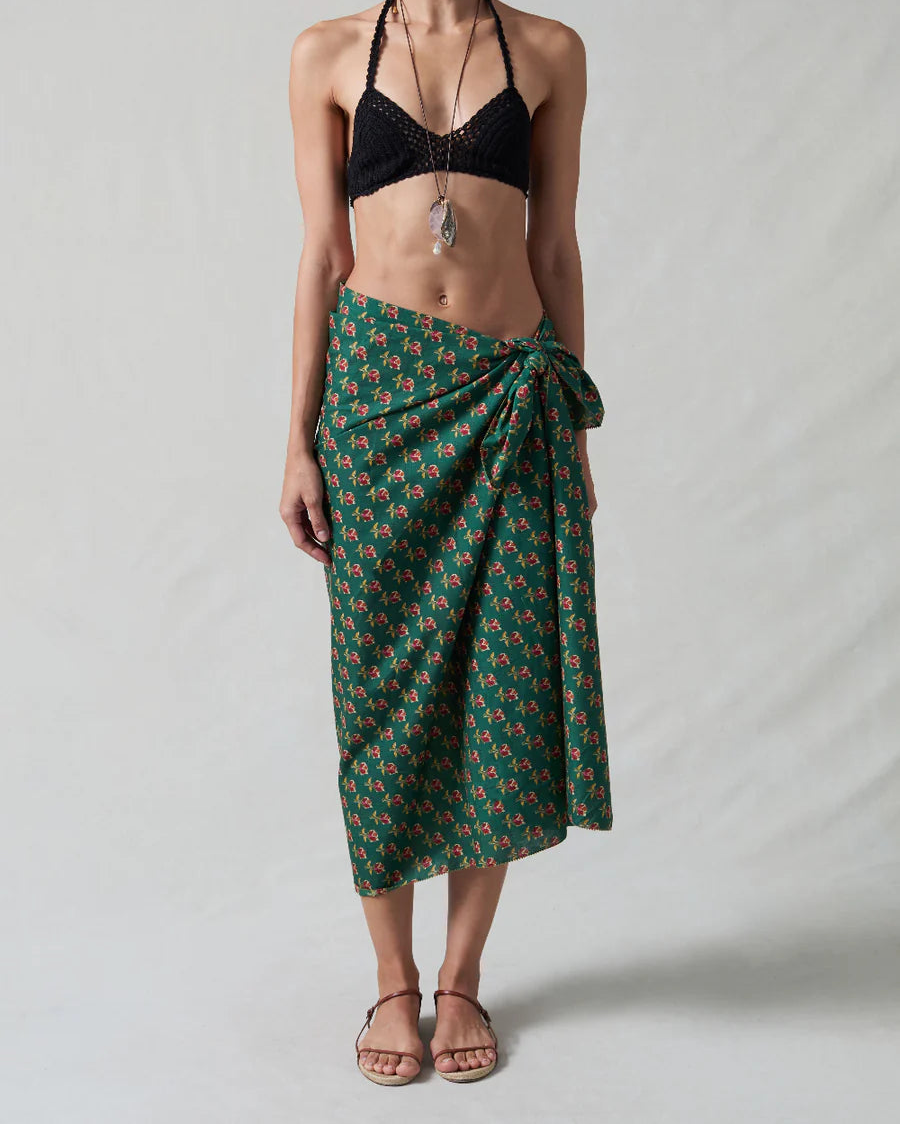 Chan Luu Rose Printed Sarong