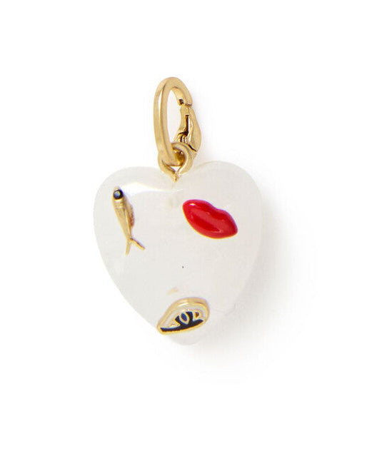 Clare V Icon Heart Charm