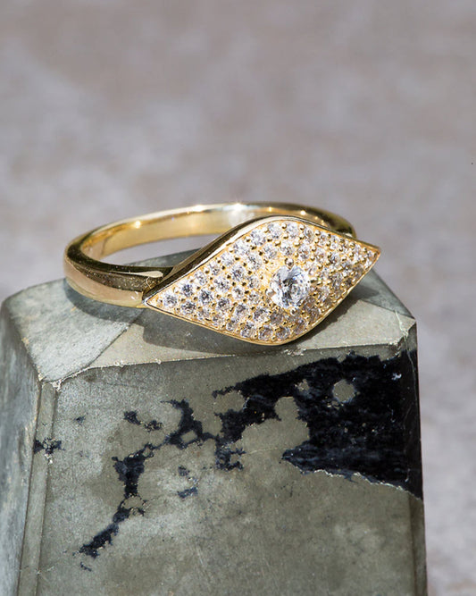 Native Gem Evil Eye Ring