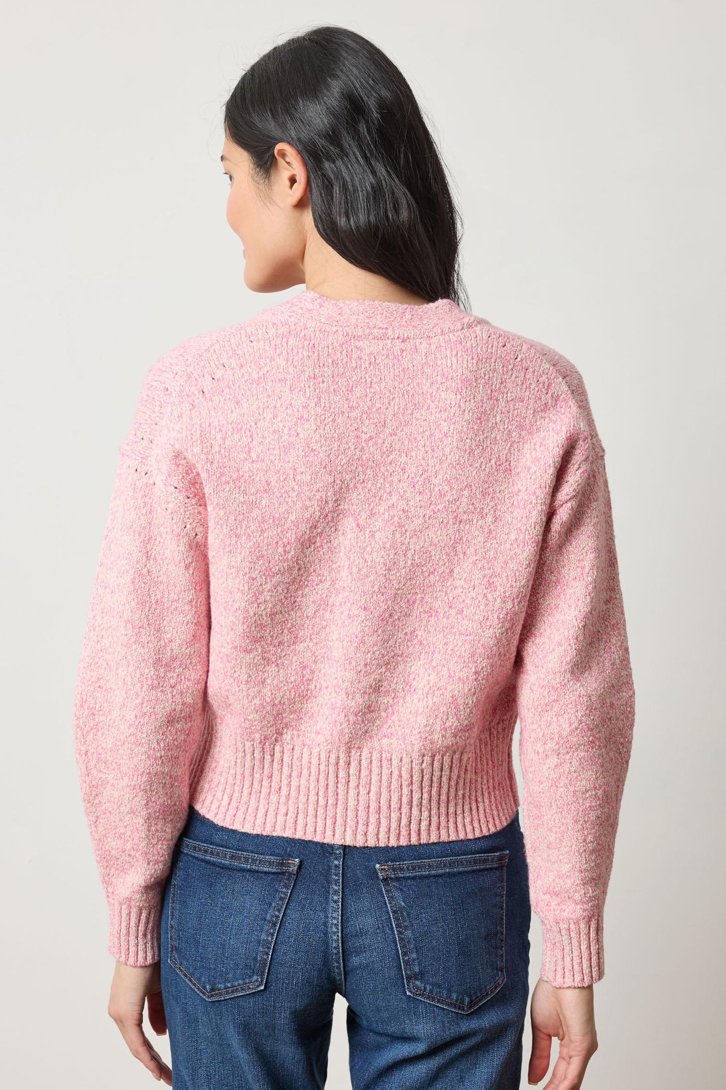 Lilla P Marled V Cardigan