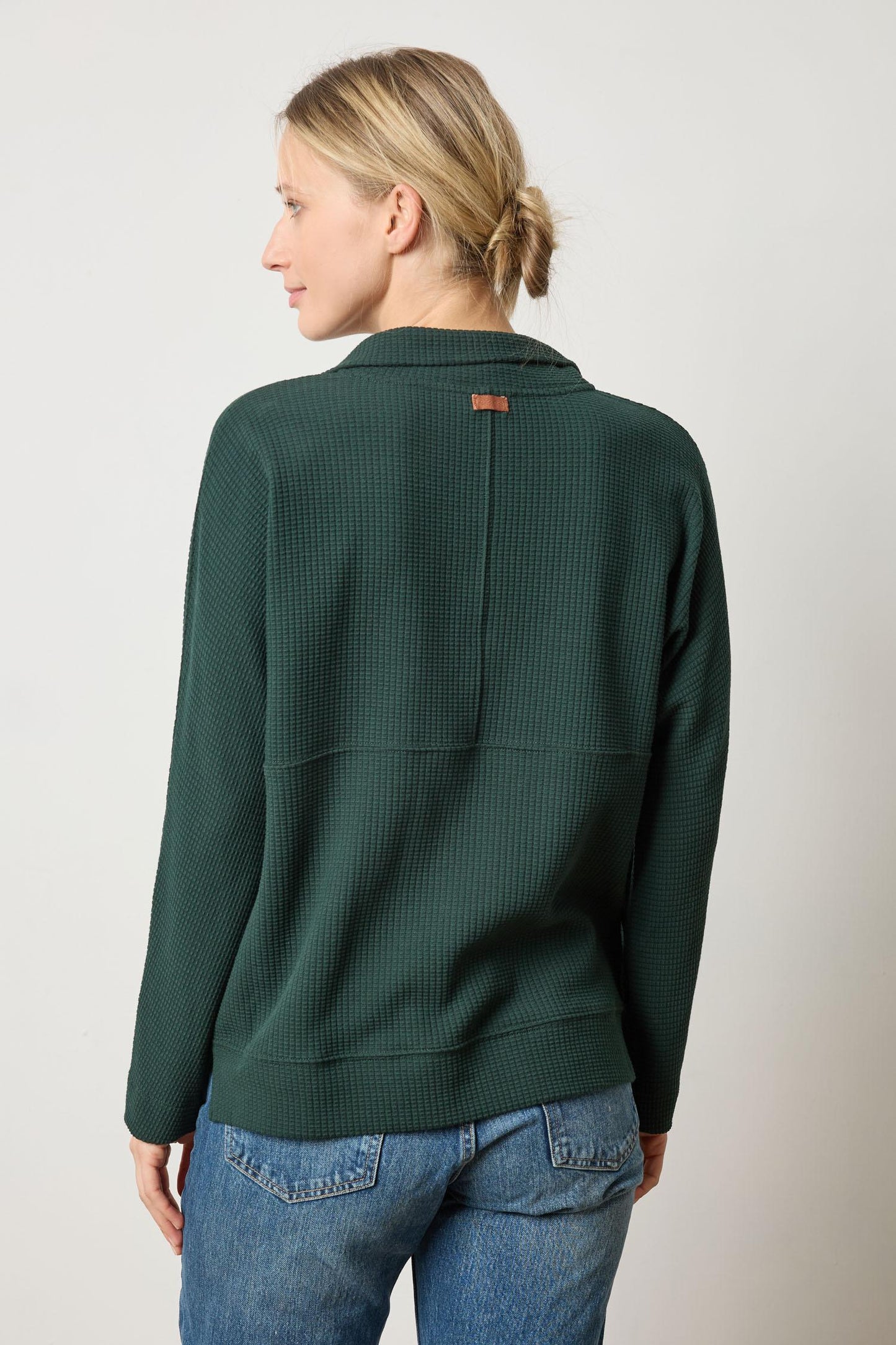 Lilla P Dolman Oversized Half Zip