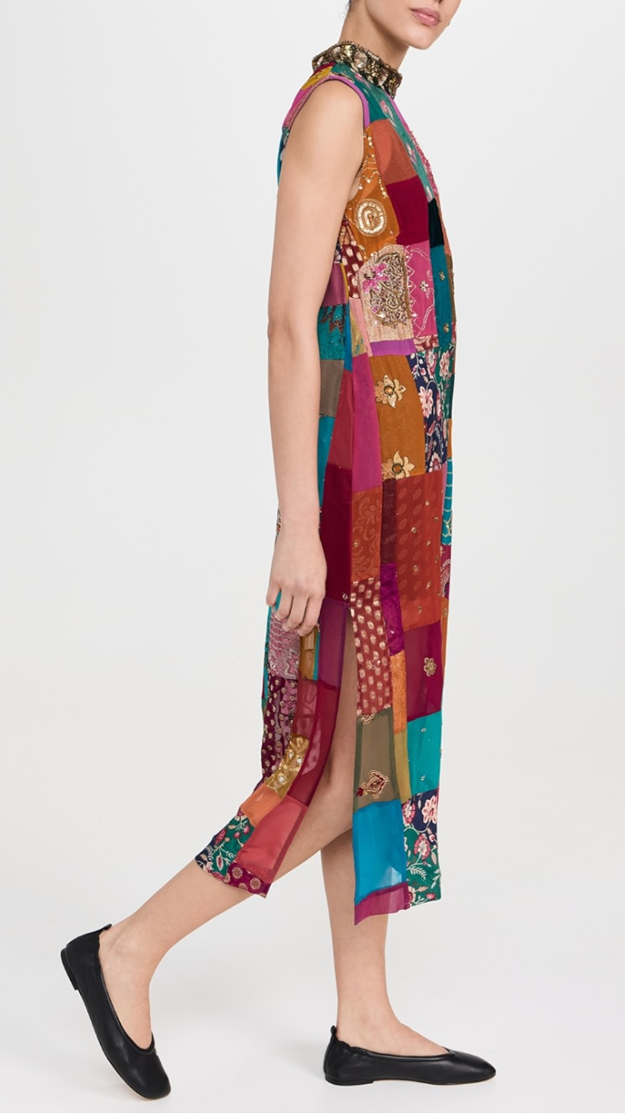 Sea Phoebe Patchwork Dress