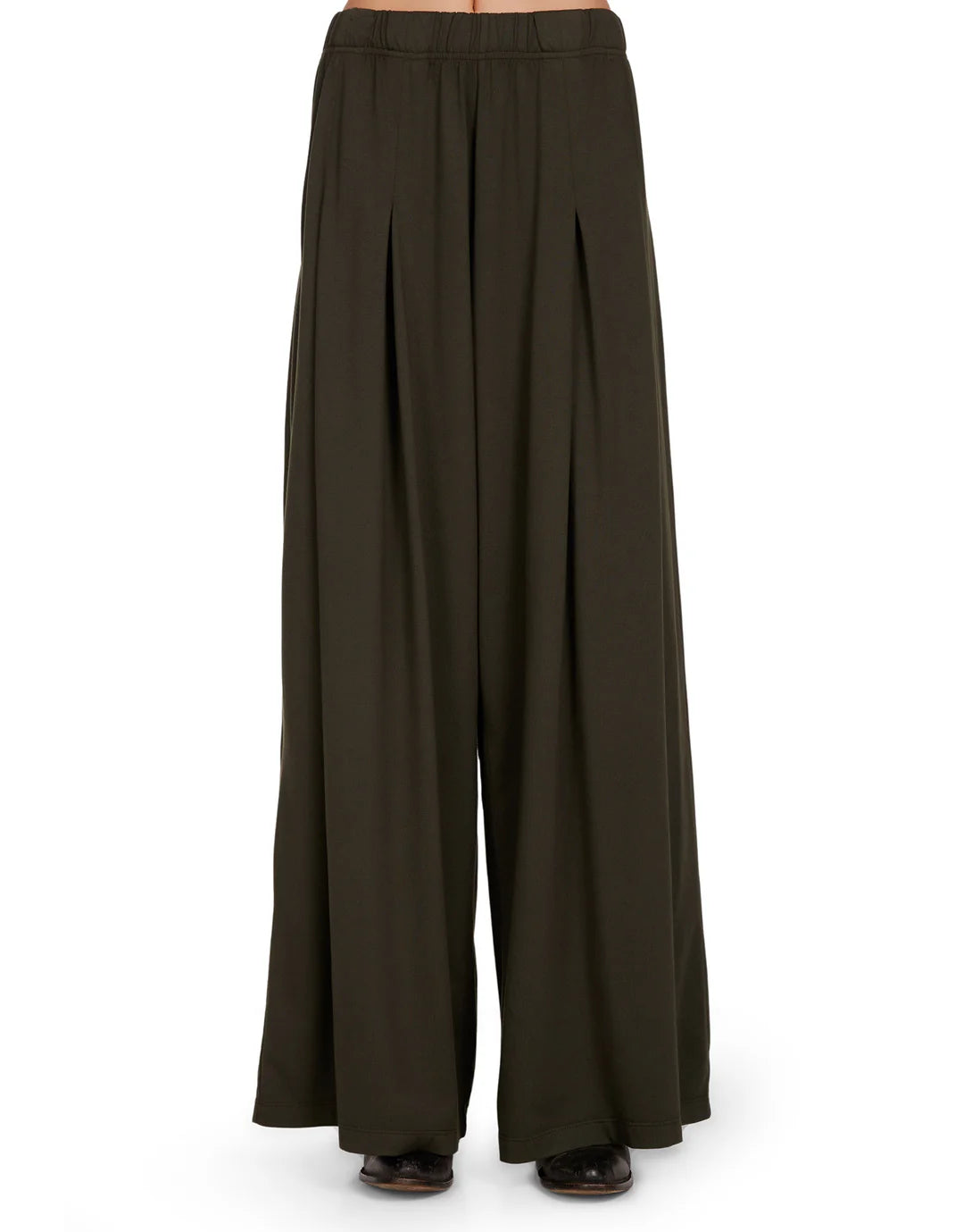 Les Tien Julia Pleated Palazzo Pant