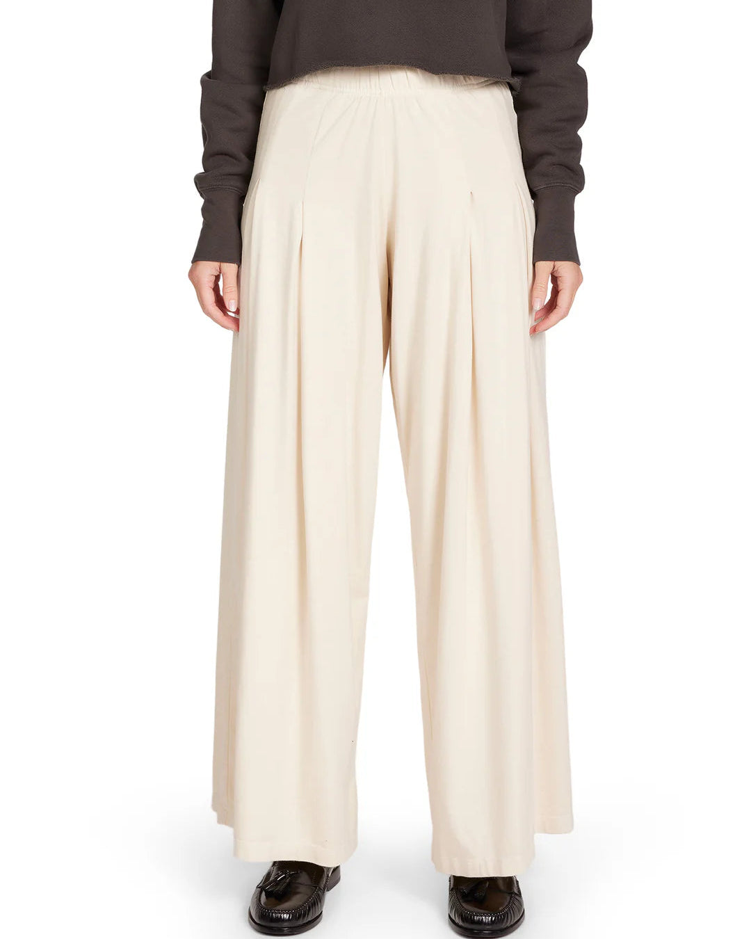 Les Tien Julia Pleated Palazzo Pant