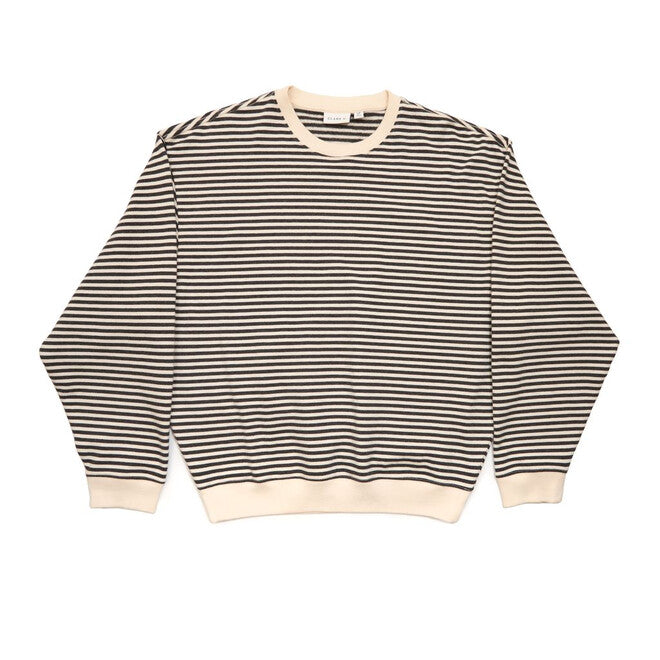 Clare V Oversized Sweatshirt - Stripes