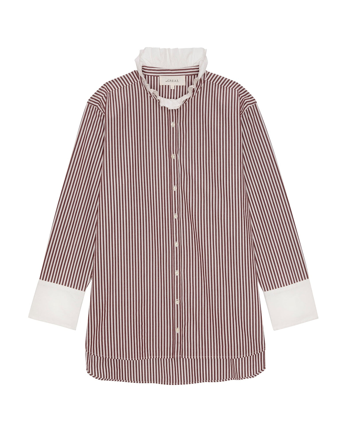 The Great The Ruffle Neck Shirt