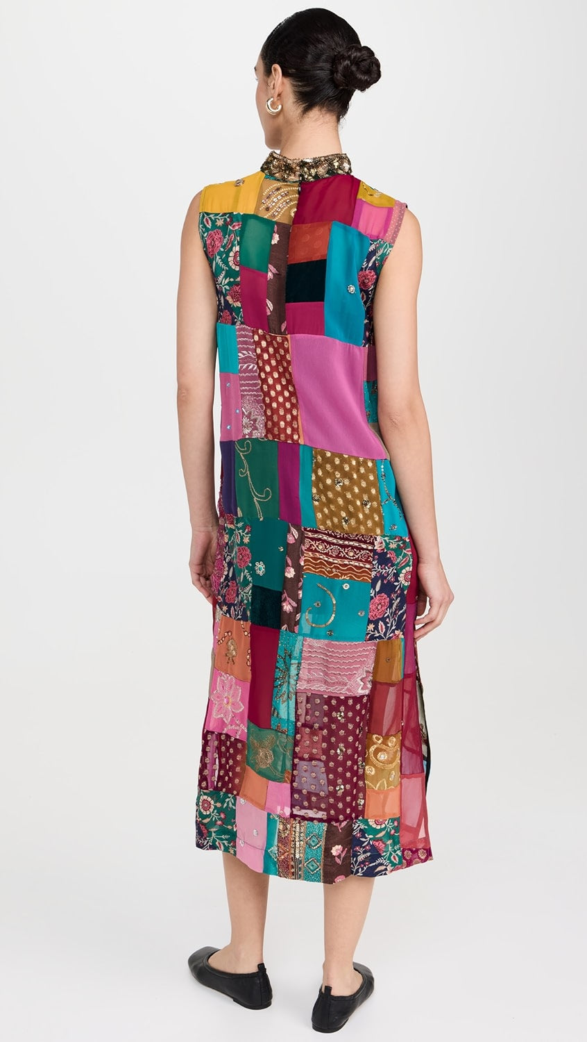 Sea Phoebe Patchwork Dress