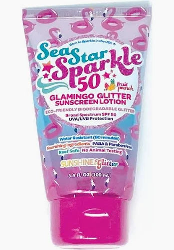 Sunshine and Glitter SPF 50 Glitter Sunscreen