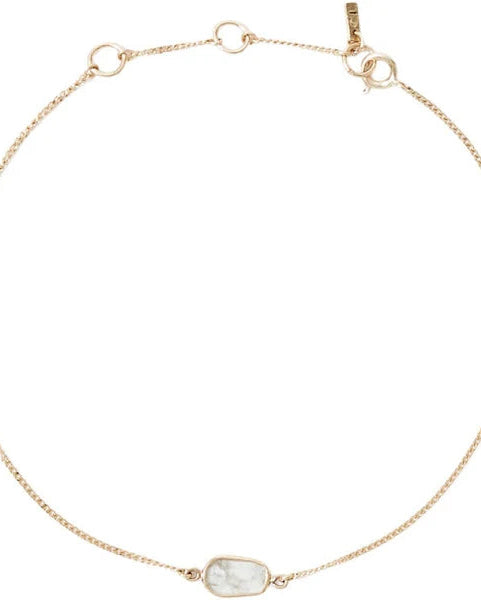 Chan Luu Yellow Gold Diamond Bracelet