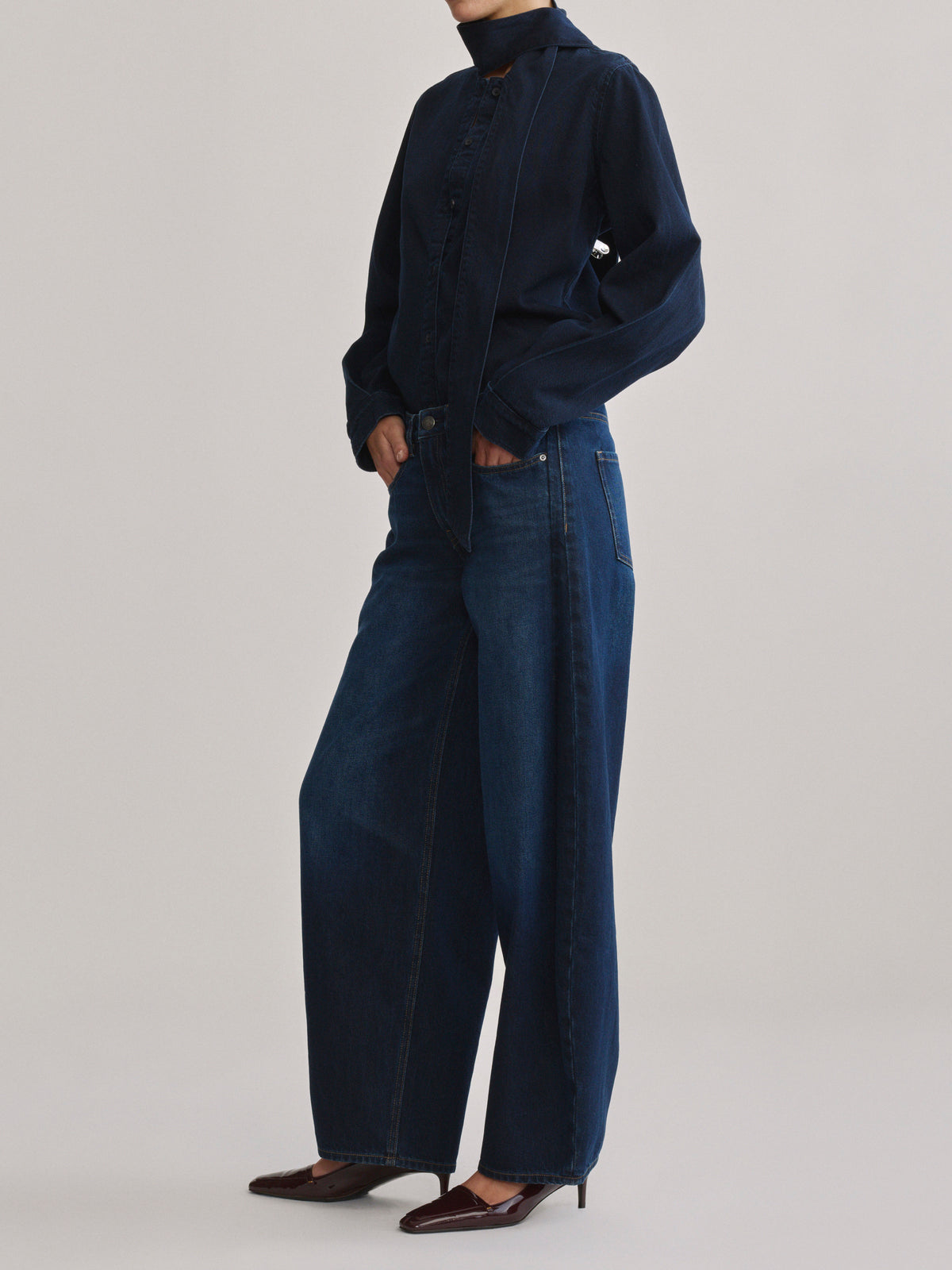 DL1961 Simone Tie Shirt
