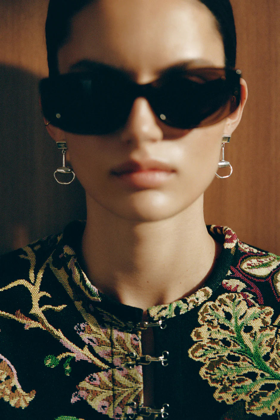 Chan Luu Horsebit Drop Earrings