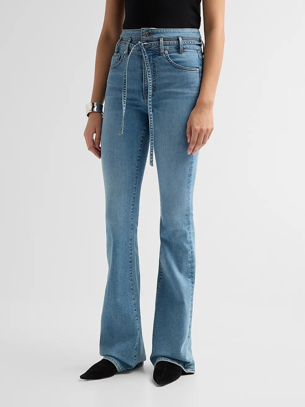 Veronica Beard Beverly High Rise Skinny Flare