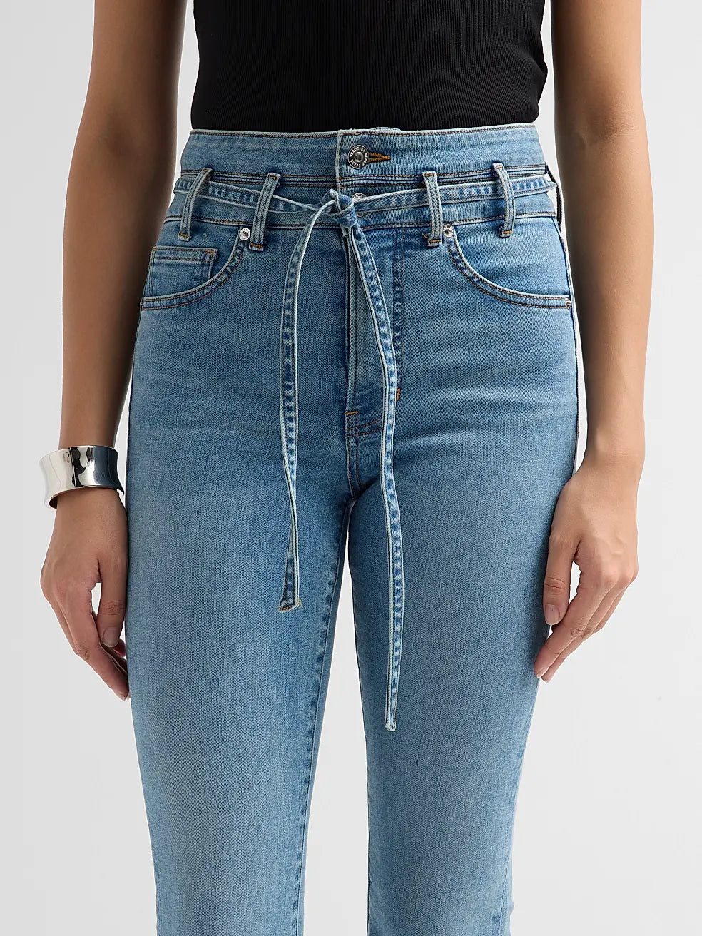 Veronica Beard Beverly High Rise Skinny Flare