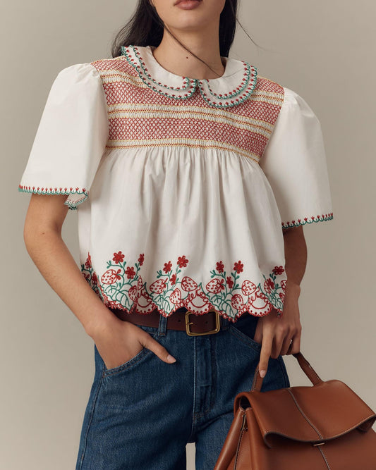 Damson Madder Andy Blouse
