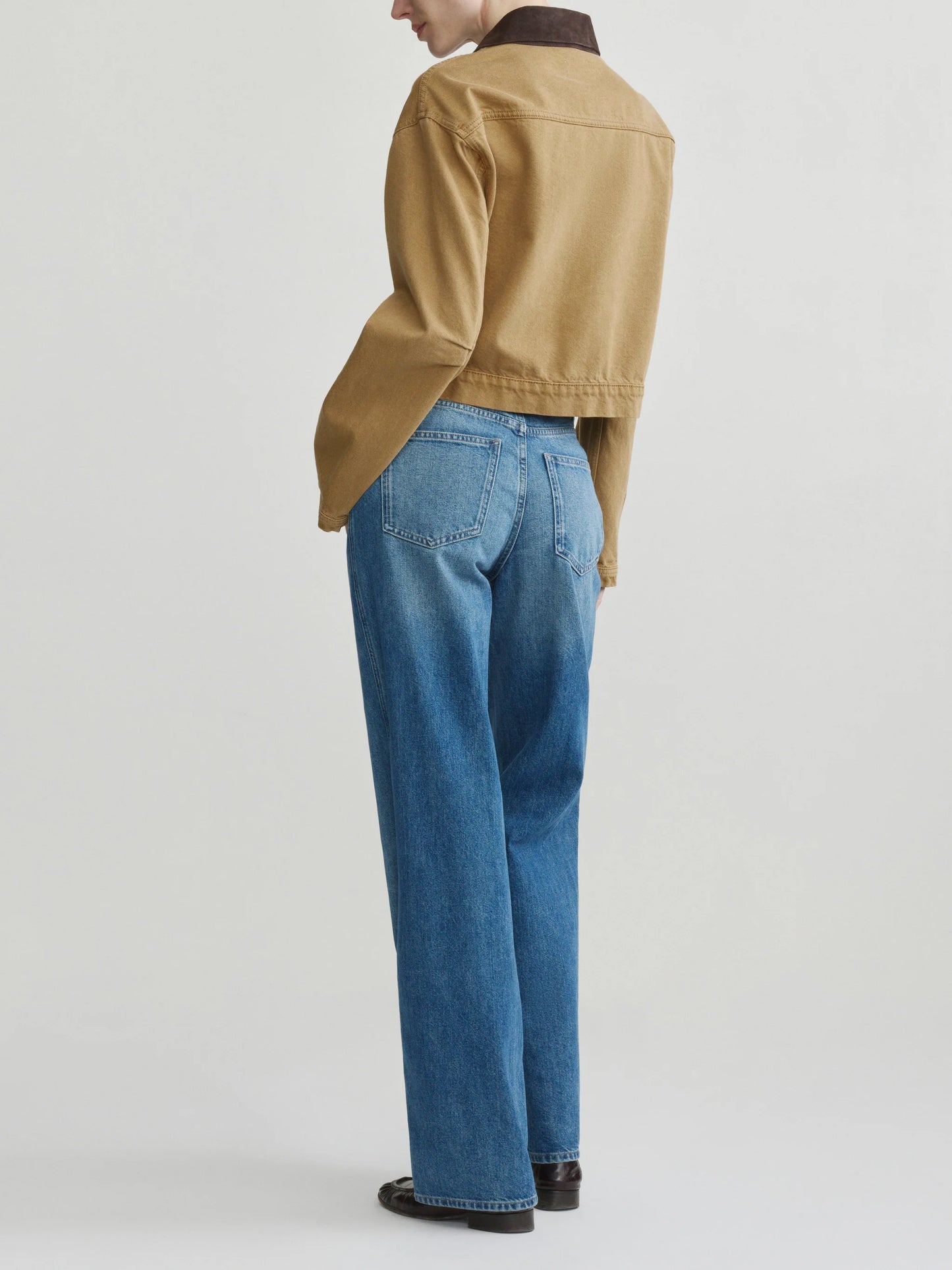DL1961 Kaylen Loose Straight High-Rise 32" Jeans