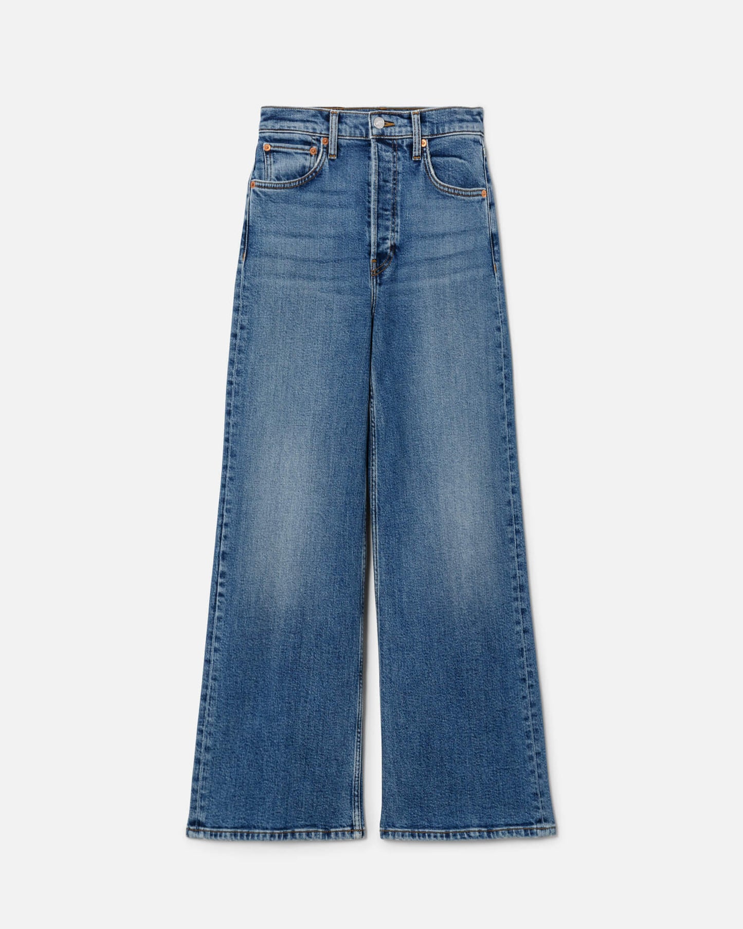 Re/Done High Rise Wide Leg