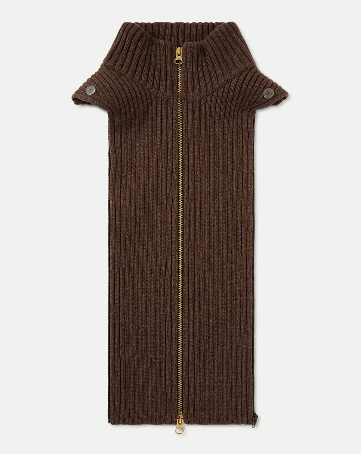 Veronica Beard Rib Turtleneck Dickey