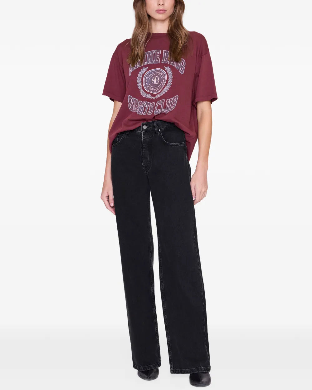 Anine Bing Cade Tee - Collegiate