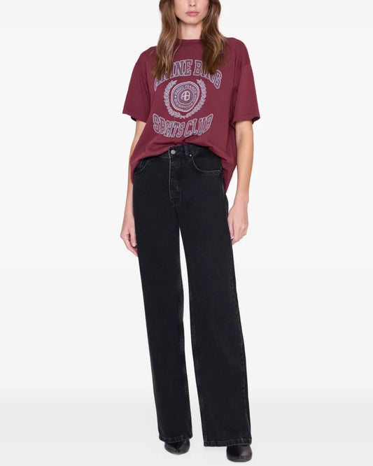 Anine Bing Cade Tee - Collegiate