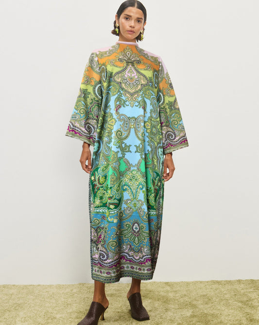 Alemais Clemenza Silk Midi Dress