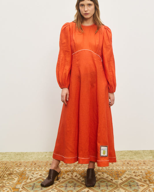 Alemais Contessa Long Sleeve Midi Dress