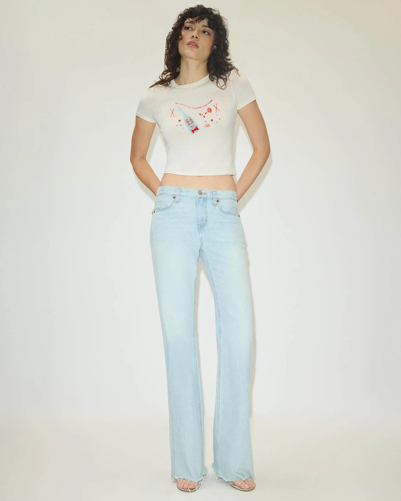 Re/Done Tiny Together Tee