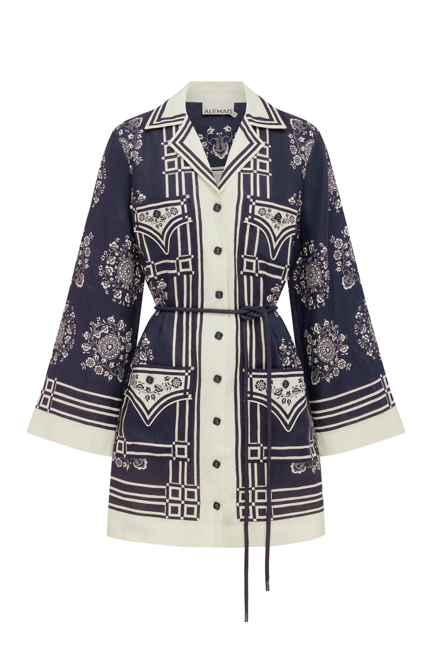 Alemais Banderra Mini Dress