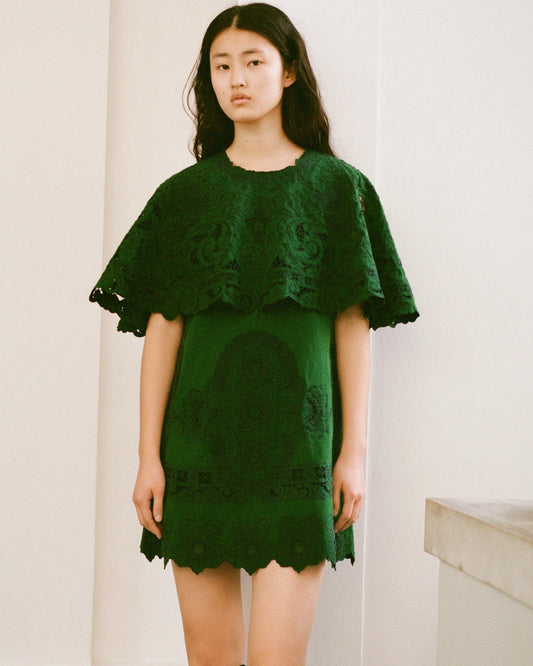 Sea Ceci Embroidery Mini Dress