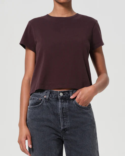 AGOLDE Adine Shrunken Tee