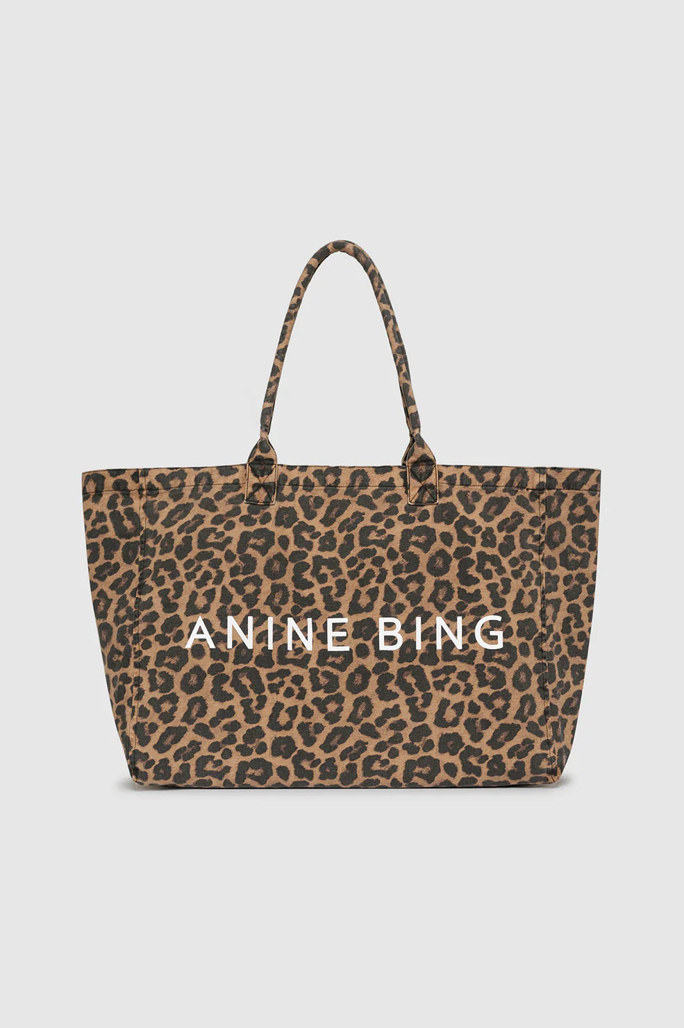 Anine Bing Leo Canvas Tote