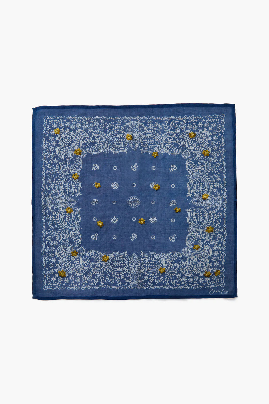 Chan Luu Embroidered Bandana