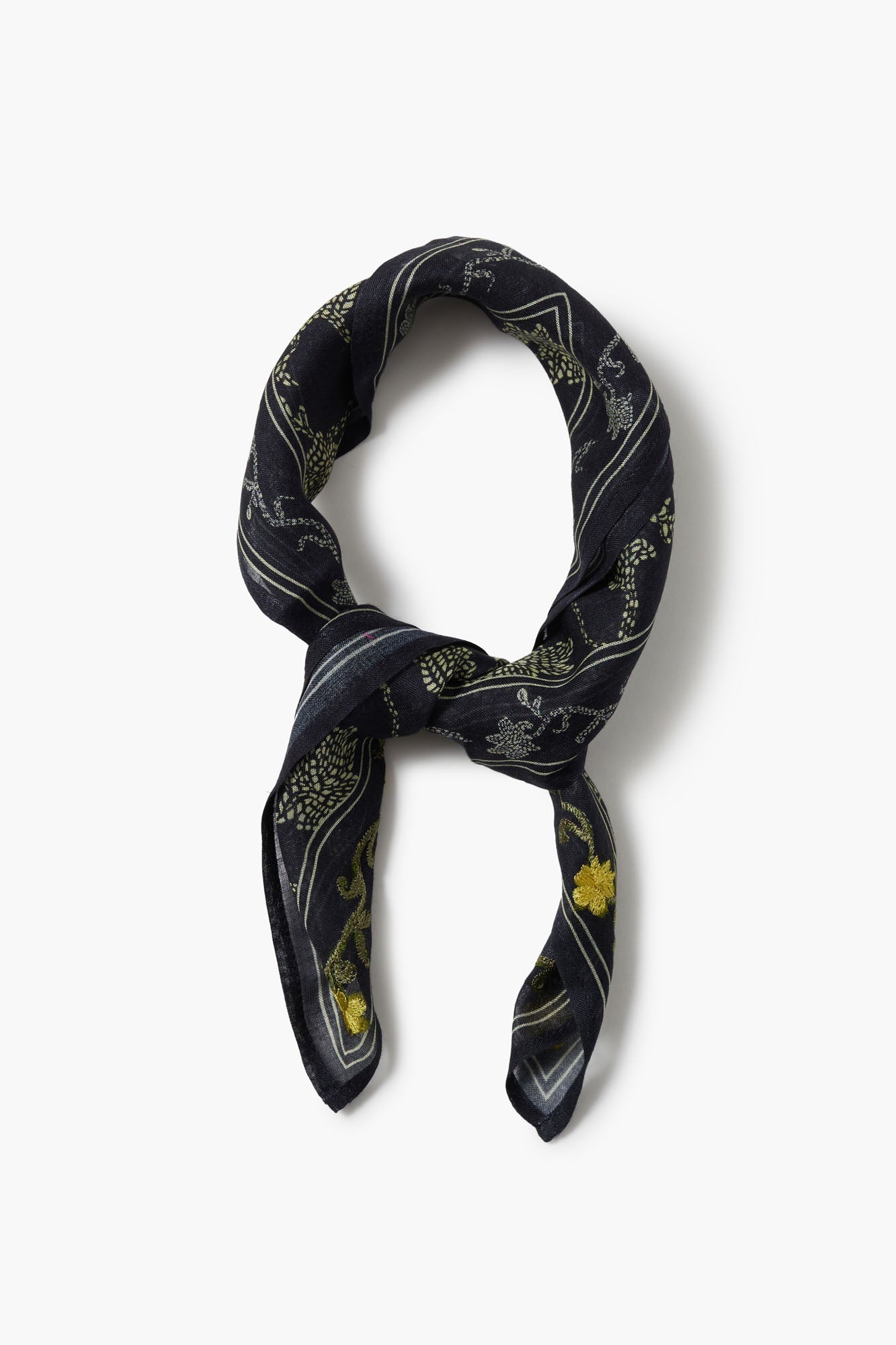 Chan Luu Embroidered Bandana