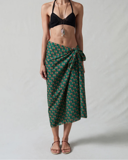 Chan Luu Rose Printed Sarong