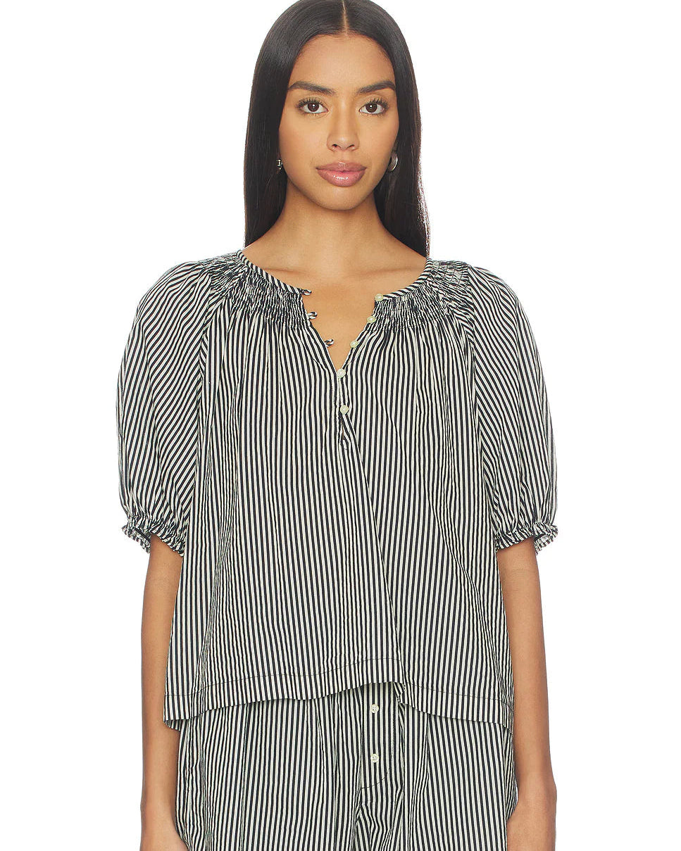 The Great The Smocked Sleep Top