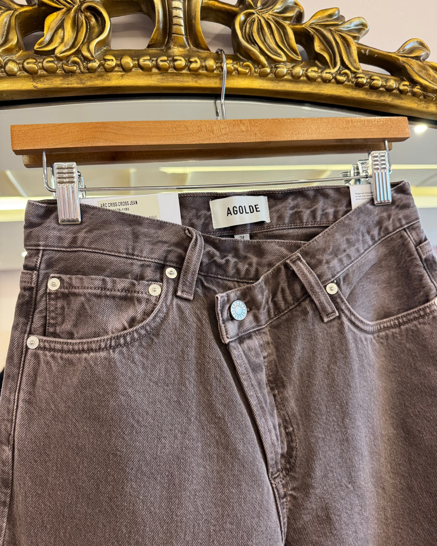 AGOLDE Arc Criss Cross Jean