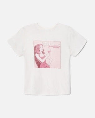 Re/Done Classic Tee Drink Wine