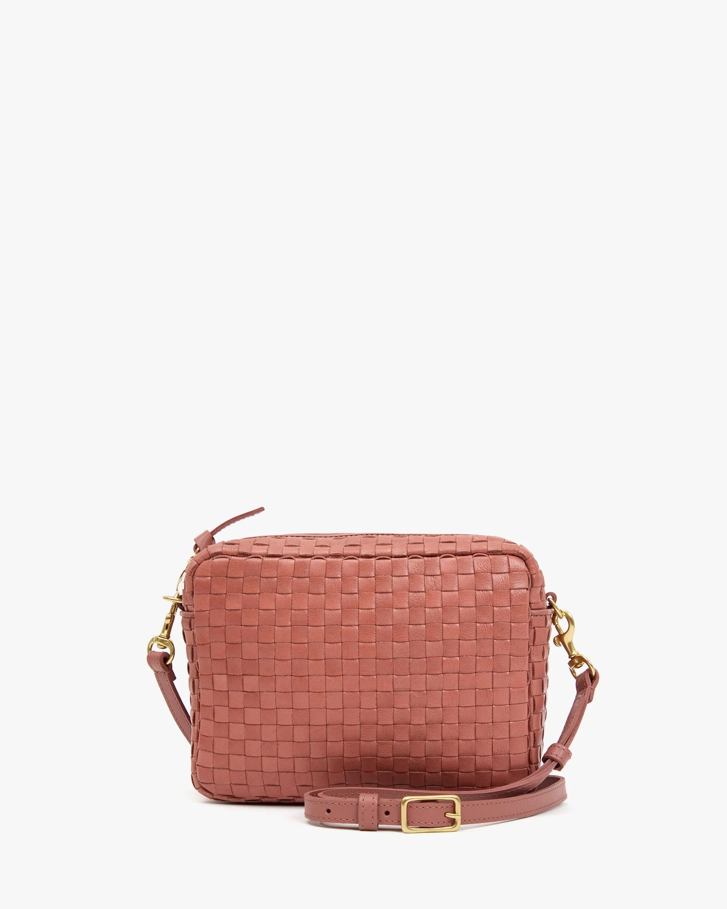 Clare V Midi Sac - Woven Checker