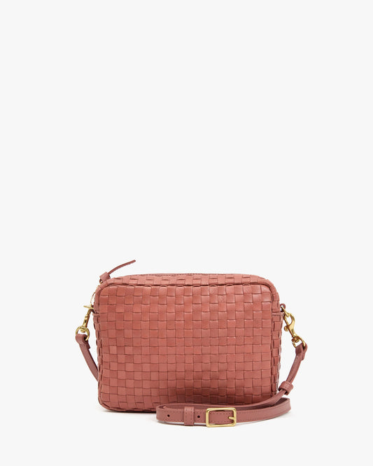 Clare V Midi Sac - Woven Checker