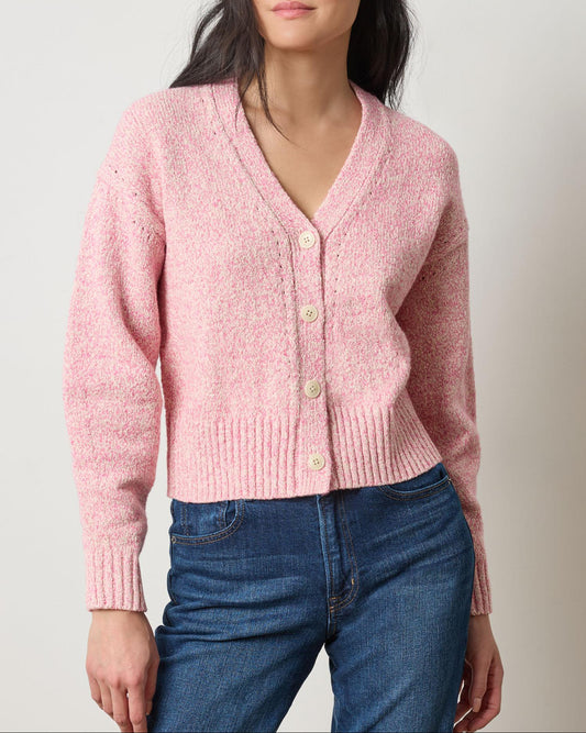 Lilla P Marled V Cardigan