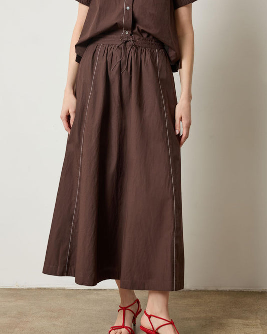 Lilla P Paneled Maxi Skirt