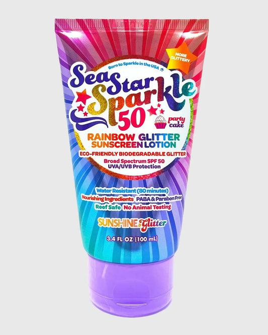 Sunshine and Glitter SPF 50 Glitter Sunscreen