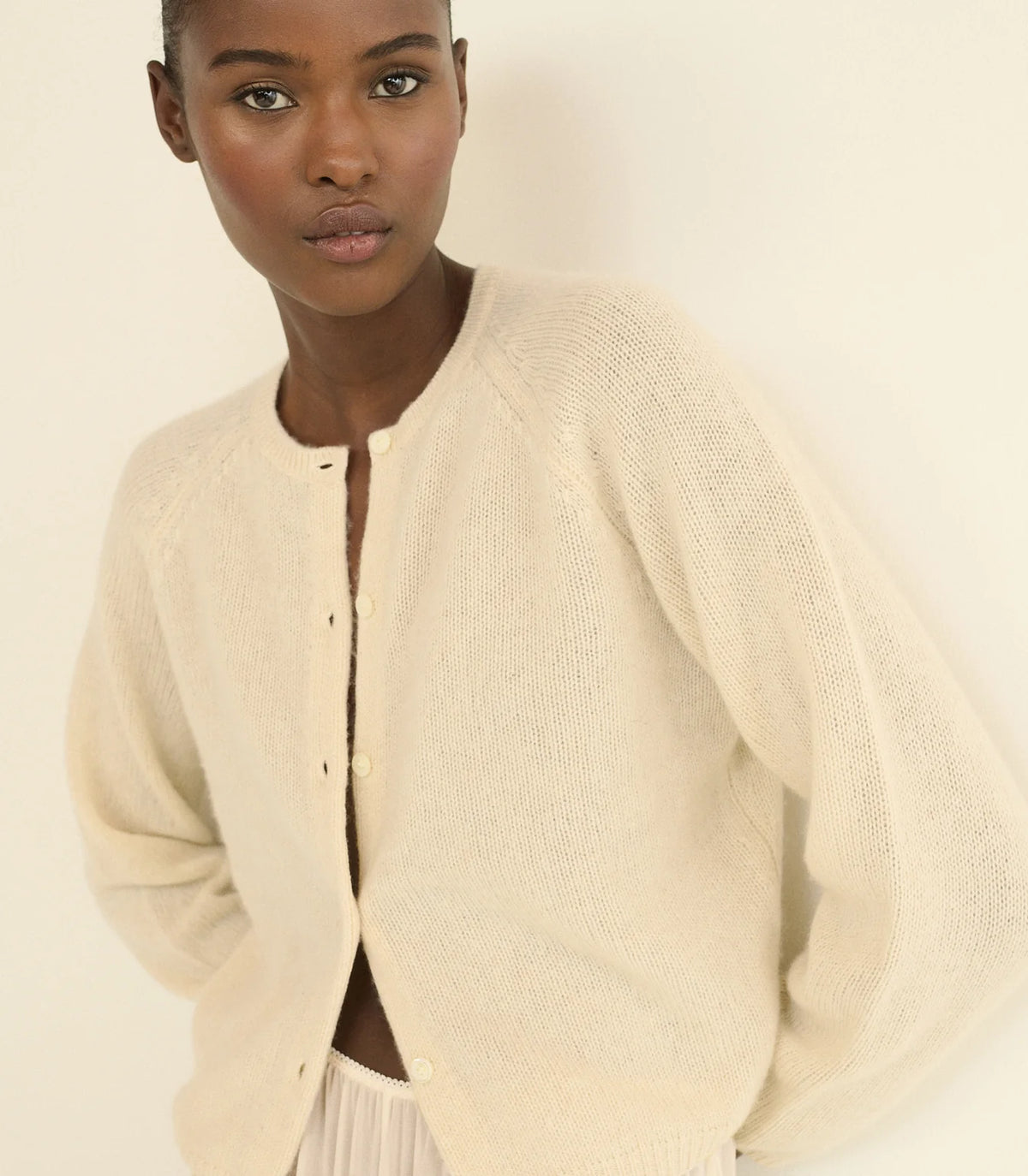 DÔEN Peroline Cashmere Cardigan