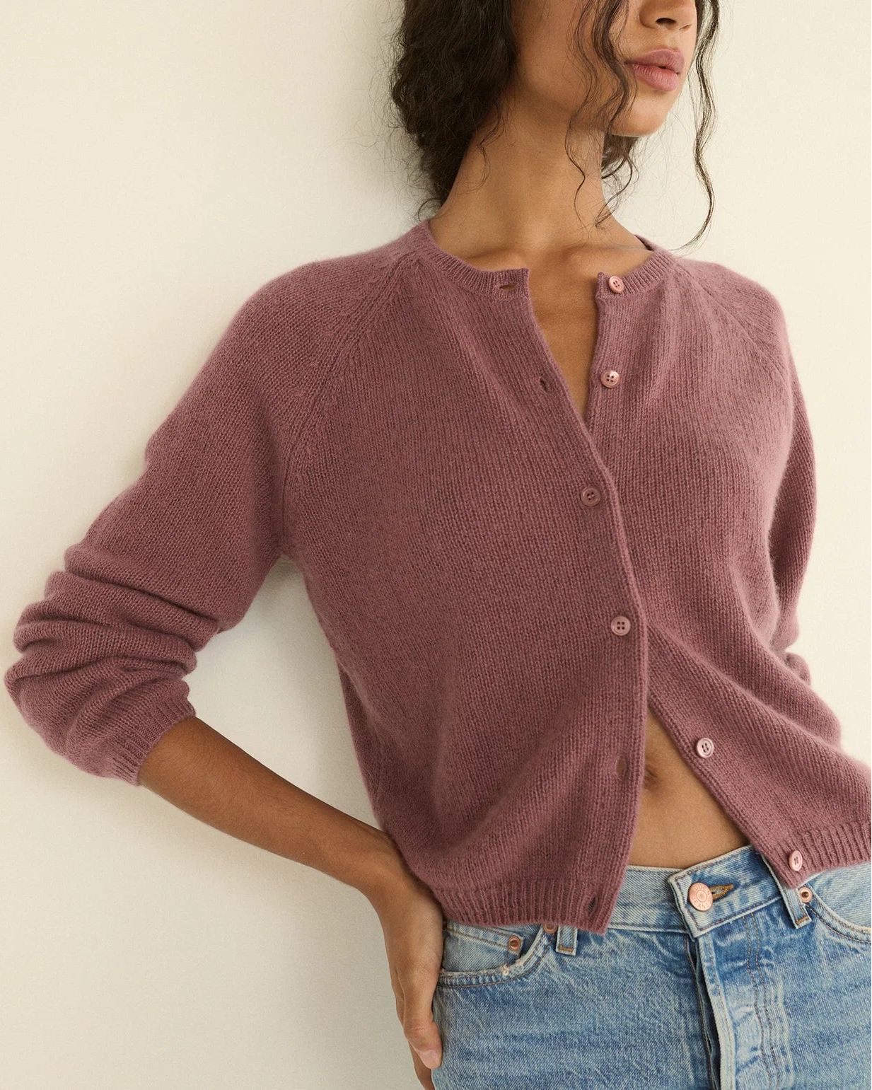 DÔEN Peroline Cashmere Cardigan