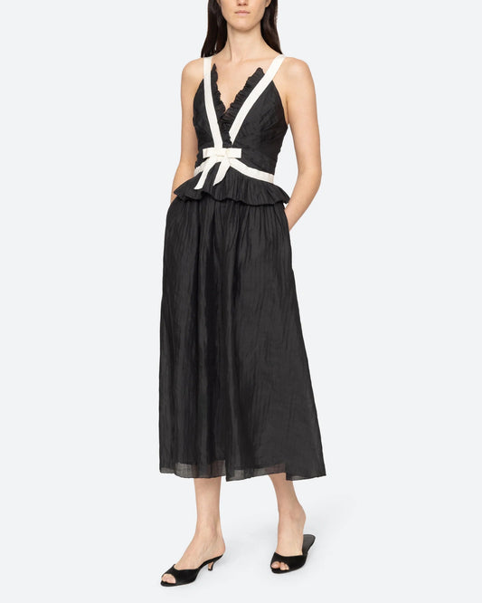 Sea Thalia Ramie Midi Dress
