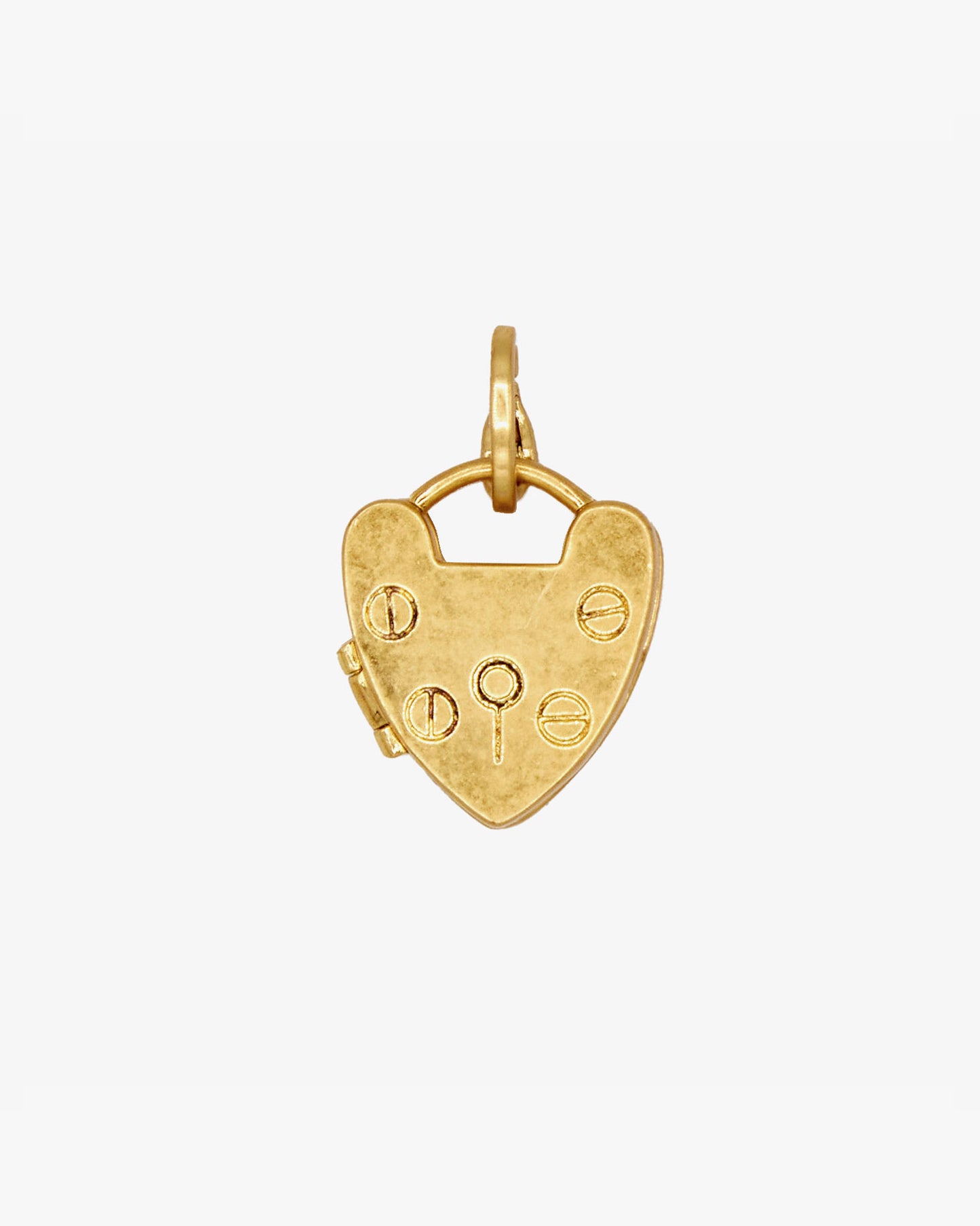 Clare V Padlock Locket